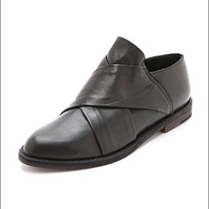 LD Tuttle ‘Th Dome’ Black Leather Oxford